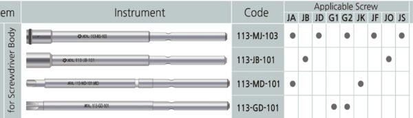 Driver Shaft for Screwdriver body – Image 2