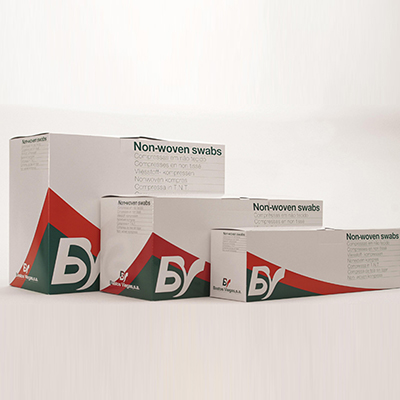 Compresses en non tissé